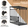 Étagère à bois extérieure 185 x 185 cm 1m de profondeur Voir les images du produit 6