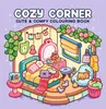 Kleurboek "Cozy Corner" voor volwassenen en jongeren – 96 Productafbeelding-voorbeeld 1