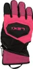 A pink and black ski glove with the Leki logo. Produktbild-Vorschau