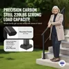 SucceBuy corrimano per scale esterne, set di 4-5 gradini, Anteprima dell’immagine prodotto 2