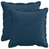 vidaXL Fundas de cojín, 2 unidades, color azul marino, 40 x Vista previa de la imagen del producto 1