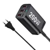 USB-C-Schnellladegerät mit 200 W und 6 Anschlüssen, Produktbild-Vorschau 1
