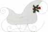 vidaXL Rentier mit Schlitten Weihnachtsdekoration 60 LEDs Produktbild-Vorschau 5