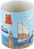 Mila Keramik Städte-Becher Hamburg Shanty Produktbild-Vorschau 2