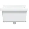 Vidaxx Wandwaschbecken 40x40x24 cm Harz weiß Produktbild-Vorschau 4