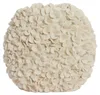 Vase PHYLIA en plastique crème – 31,5x17x28 cm Voir les images du produit 1