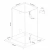 Podstawa słupa - kotwa przykręcana 91 x 91 x 150 mm Podgląd zdjęcia produktu 2