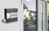MONZANA® XXL Briefkasten Postkasten mit Zeitungsfach Produktbild-Vorschau 2