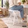 Urban Living Beistellhocker - weis - Metall - 30 x 45 cm - Produktbild-Vorschau 7