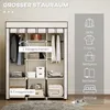 Armoire à vêtements HOMCOM, armoire pliante, armoire avec Voir les images du produit 4