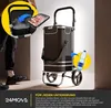 24MOVE® Einkaufstrolley VEHLO 3in1 Trolley faltbarer Produktbild-Vorschau 3