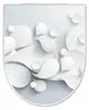 WC Sitz mit Absenkautomatik D Form Motiv Papiertropfen Produktbild-Vorschau 8
