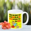 Motivation Kaffeebecher mit Boxer Motiv in gelb Produktbild-Vorschau 3