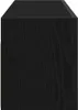 A side view of a black wooden cabinet. Anteprima dell’immagine prodotto