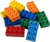 A pile of colorful LEGO DUPLO bricks. Produktbild-Vorschau