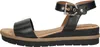 Tamaris Sandalen Plat  Sandalen Plat - Zwart - Maat 39 Voir les images du produit 1
