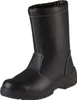 A black work boot on a white background. Produktbild-Vorschau