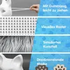 DIY Katzenmasken zum Bemalen, 10 Stück weiße Papiermasken Produktbild-Vorschau 2