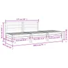 Gartensofa 3-Sitzer Massivholz Kiefer 838033 Produktbild-Vorschau 11