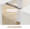 Jedálenský stôl HOMCOM, rozťahovací kuchynský stôl pre 6 Náhľad obrázku produktu 7