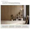 tectake Akustické panely Sonic Wall dřevěný vzhled MDF dýha Náhled obrázku produktu 10