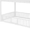 okwish 140×200 Etagenbett mit LED  und Stauraumleiter, Produktbild-Vorschau 8