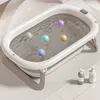 Baby Badewanne Set Faltbar mit Thermometer und Produktbild-Vorschau 7