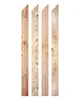 Zaunlatte 100cm - PAKET 25 Stück 9x1,8cm Sibirische Lärche Produktbild-Vorschau 3