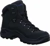 A black hiking boot against a white background. Produktbild-Vorschau