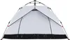 vidaXL Tente de camping dôme 2 personnes Blanc Obscurci Voir les images du produit 8