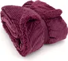 heimtexland ® super dicke Cord Kuscheldecke mit flauschigem Produktbild-Vorschau 1
