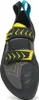Klett-Kletterschuh "Vapor V" von Scarpa; schwarz mit gelben und blauen Akzenten; für Kletterer. Podgląd zdjęcia produktu