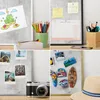 Magnettafel 80x60 cm mit schwarzem Rahmen - Magnetische Produktbild-Vorschau 4
