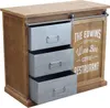 Milani Home - madia credenza in legno e metallo 89 x 43 x Anteprima dell’immagine prodotto 2