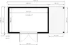 Gartenhaus Bertilo Fineline 4 inkl. Schleppdach 441 x 210 Produktbild-Vorschau 4