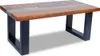 Table basse en résine de teck 100x50 cm Voir les images du produit 5