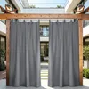 1 Stück Outdoor Vorhang Blickdicht Klettverschluss Produktbild-Vorschau 6