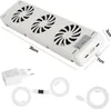 Ikodm radiatorventilator, 3 ventilatoren, set van 2, met Productafbeelding-voorbeeld 2
