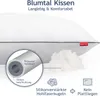 Blumtal Kopfkissen 80x80 cm 2er Set - Nackenkissen mit Produktbild-Vorschau 6