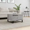 vidaXL Stolik kawowy szary Sonoma 55x55x36,5 cm materiał Podgląd zdjęcia produktu 2
