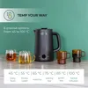 Elektrická kanvica CHiATO heatPLAY Groove, 1,7 L - čierna Náhľad obrázku produktu 3
