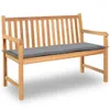vidaXL Gartenbank-Auflage Grau 120x50x4 cm Oxford-Gewebe Produktbild-Vorschau 12