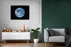MuchoWow® Gerahmtes Poster Satellitenbild einer hellblauen Produktbild-Vorschau 5