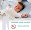 INF Moskytiéra na dvere s magnetickým zatváraním Biela 100 Náhľad obrázku produktu 5