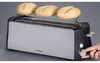 Cloer 3710, 4 krajíců, Černá, Broušená ocel, Kov, 1380 W, Náhled obrázku produktu 10