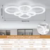 LZQ LED Deckenleuchte Dimmbar 2800K - 6500K, Lampe Produktbild-Vorschau 2