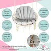 Love Gifts® Hängesessel Kissen in Muschelform 2 Stück + 1 Produktbild-Vorschau 4