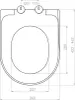Aqua Bagno | Toilettendeckel und WC Sitz mit Produktbild-Vorschau 9