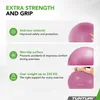 Tunturi Anti Burst Fitness Ball con Pompa - Yoga Ball 65 cm Anteprima dell’immagine prodotto 4