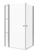 Duschkabine Eckeinstieg 120x100cm  Eckdusche Duschwand Produktbild-Vorschau 5